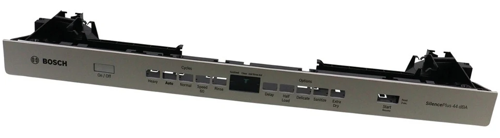 Bosch Dishwasher Control Panel (Stainless) - 00775797, Replaces: 775797