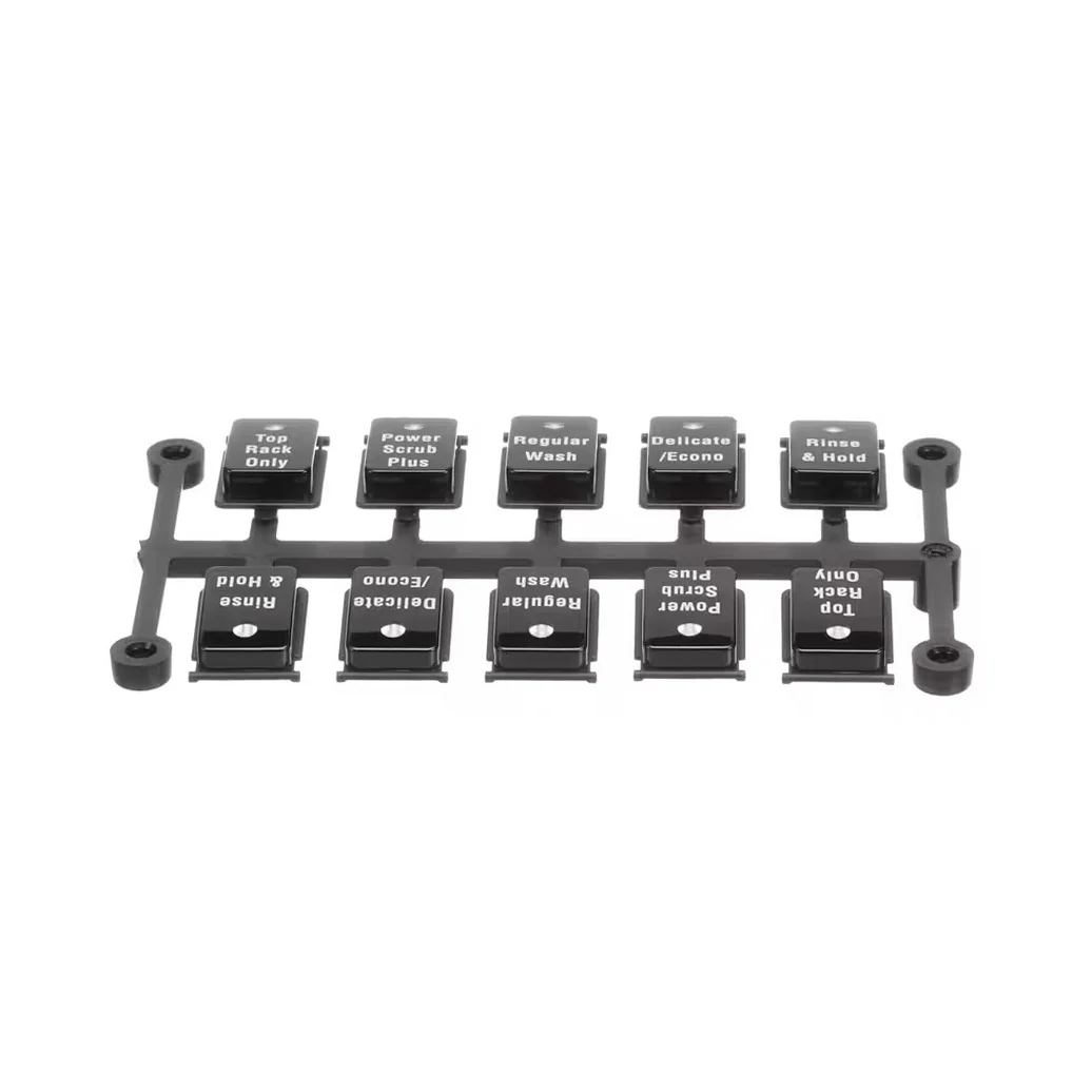 Bosch Dishwasher Push Button Set - 00498722, Replaces: 498722