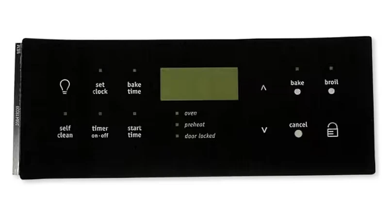 Frigidaire Range /Oven Overlay (Black) - 316419339, Replaces: 316419300