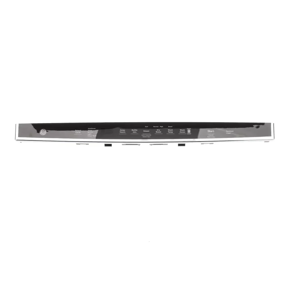 GE Dishwasher User Interface Control Panel - WD21X31089, Replaces: WD21X31055