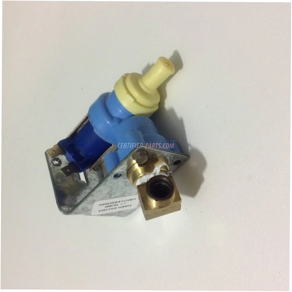 GE Dishwasher Water Inlet Valve - WD15X10004, Replaces: WD15X10002