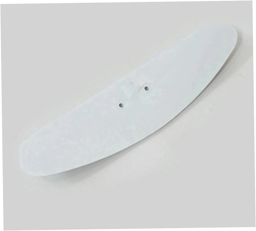 GE Dryer Door Strike (White) - WE01X34600, Replaces: WG04A05129