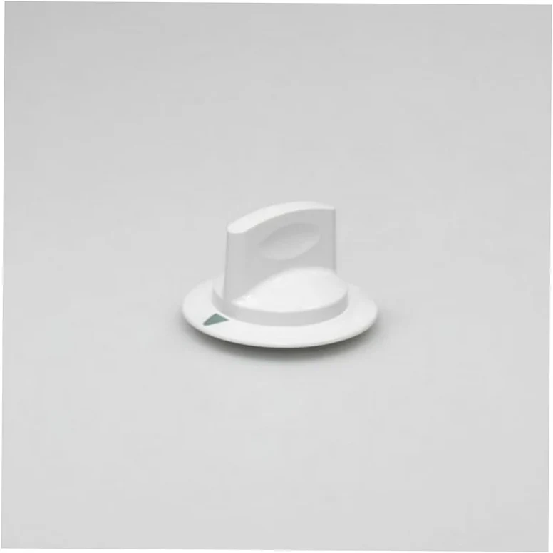 GE Dryer Timer Knob - White - WE1M652, Replaces: WE1M652-25PK
