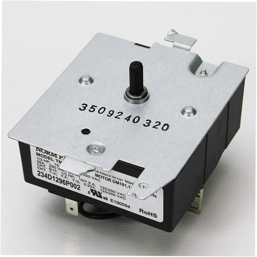 GE Dryer Timer - WE04X20089, Replaces: 234D1296P002