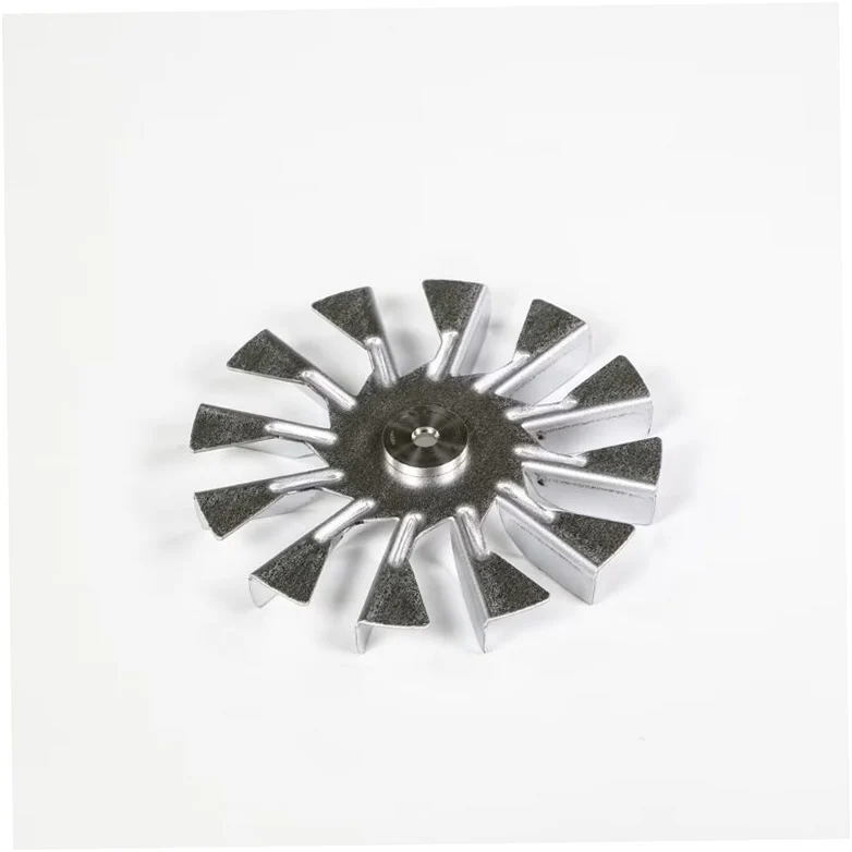 GE Microwave Fan Blade Assembly - WB02T10289, Replaces: WB02T10018