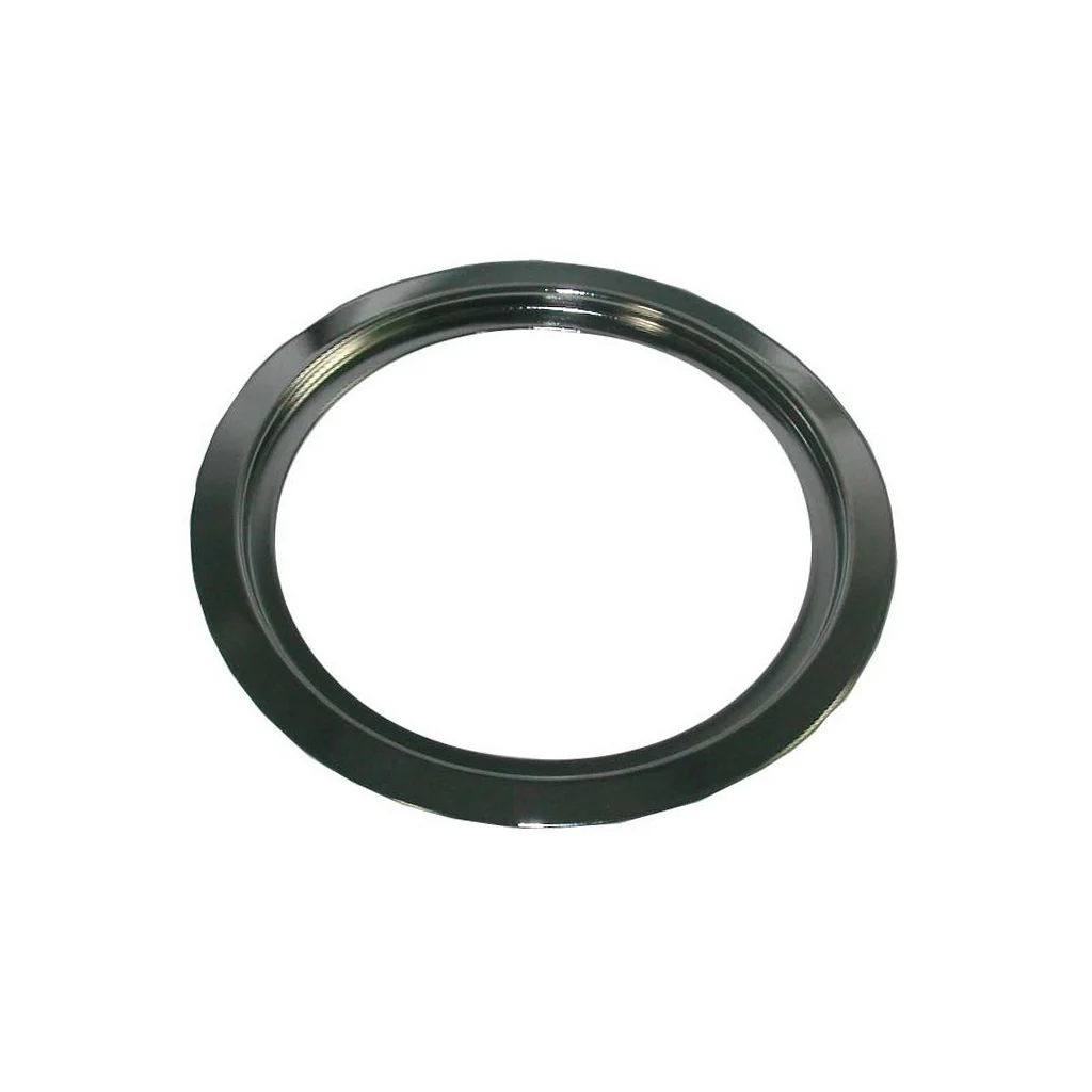 GE Range /Oven Burner Chrome Ring Trim (6-inch) - WB31X5013, Replaces: 340525
