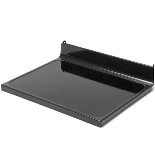 GE Range /Oven Glass Cooktop (Black) - WB62X25972, Replaces: WB62X20857
