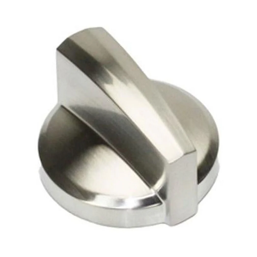 GE Range /Oven Knob Assembly (Stainless) - WB03X27192, Replaces: WB03X20724