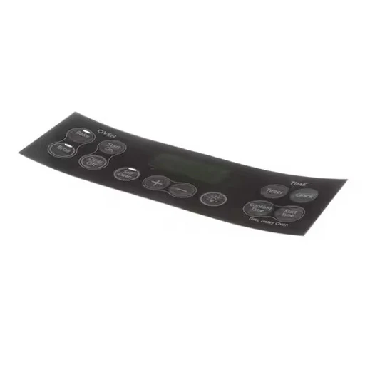 GE Range /Oven Overlay (Black) - WB27K10118