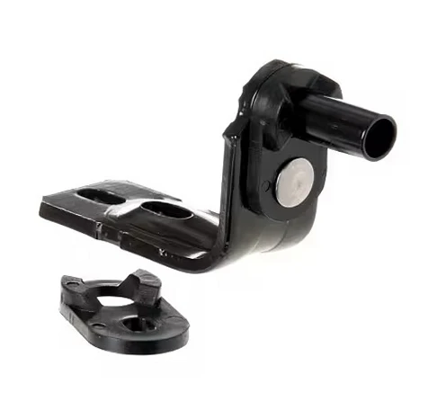 GE Refrigerator Bottom Door Hinge and Closing Cam - WR49X5124, Replaces: WR13X0510