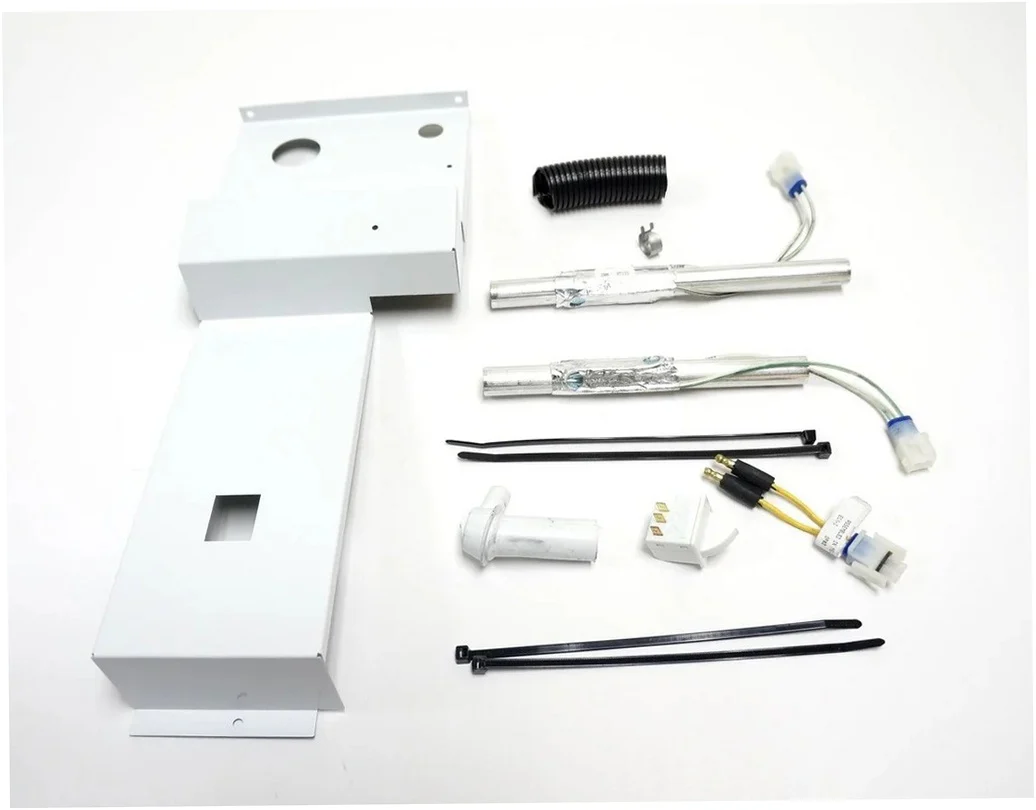 GE Refrigerator Fill Tube Bracket & Flange - WR49X10093, Replaces: WR49X10100
