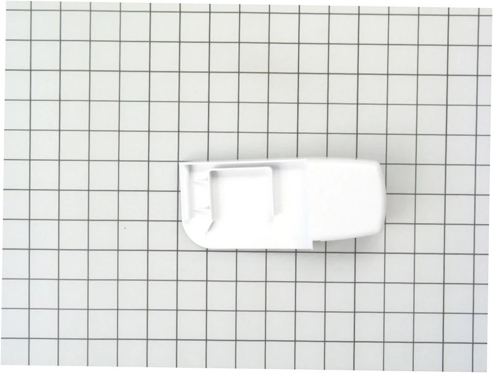 GE Refrigerator Front Shelf Cap/Support (Left) - WR02X10790, Replaces: WR2X10790
