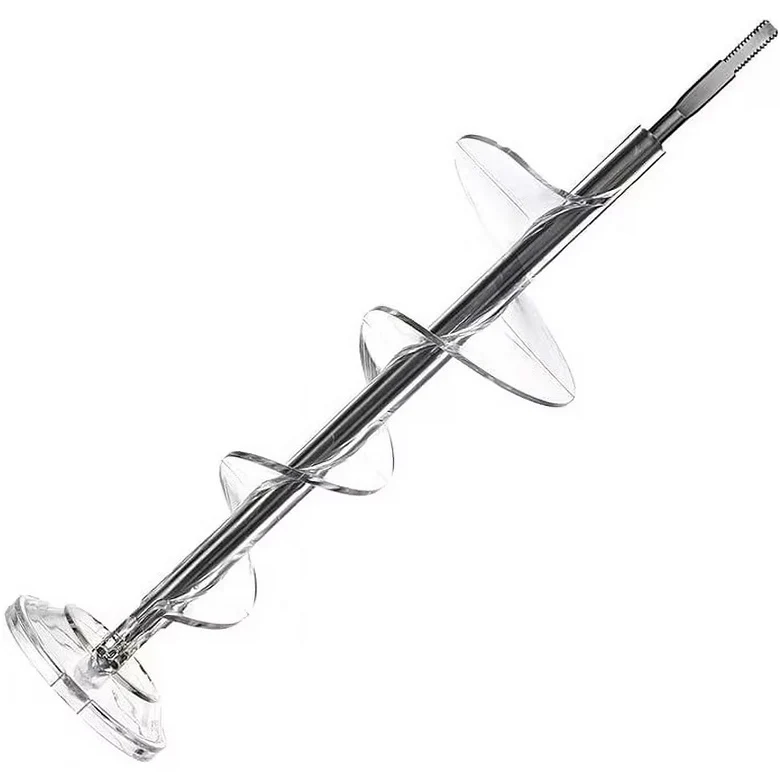 GE Refrigerator Ice Bucket Auger - WR29X43990, Replaces: WR17X10835