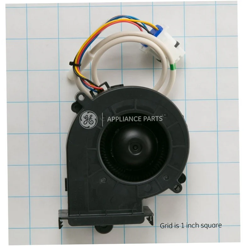 GE Refrigerator Ice Maker Fan Motor & Sensor Assembly - WR60X10342