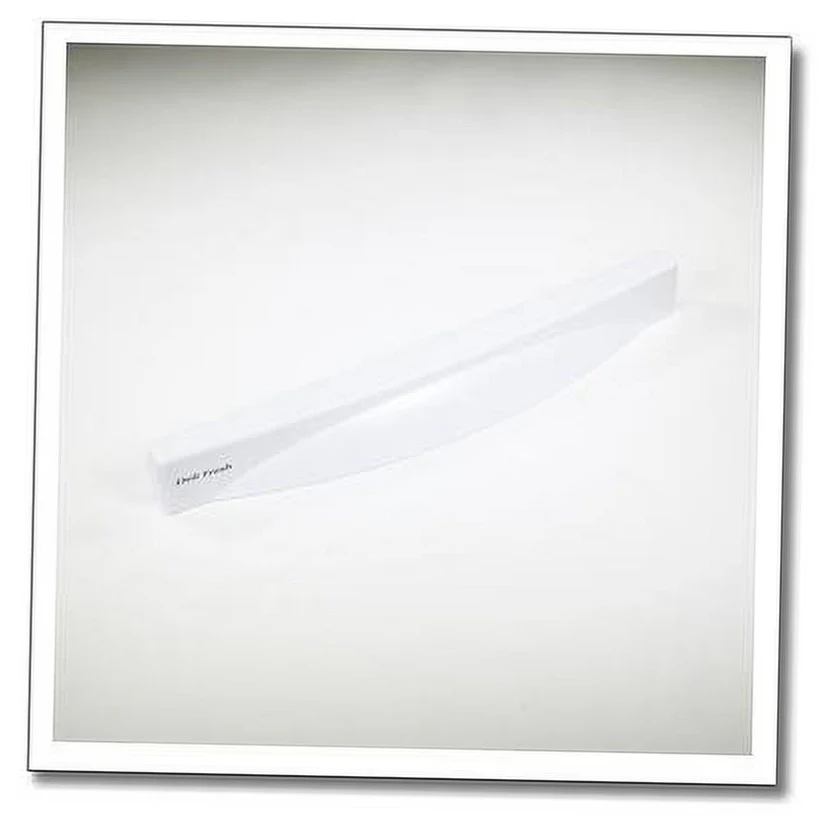 GE Refrigerator Meat Pan Handle (White) - WR17X11250, Replaces: WR17X10713