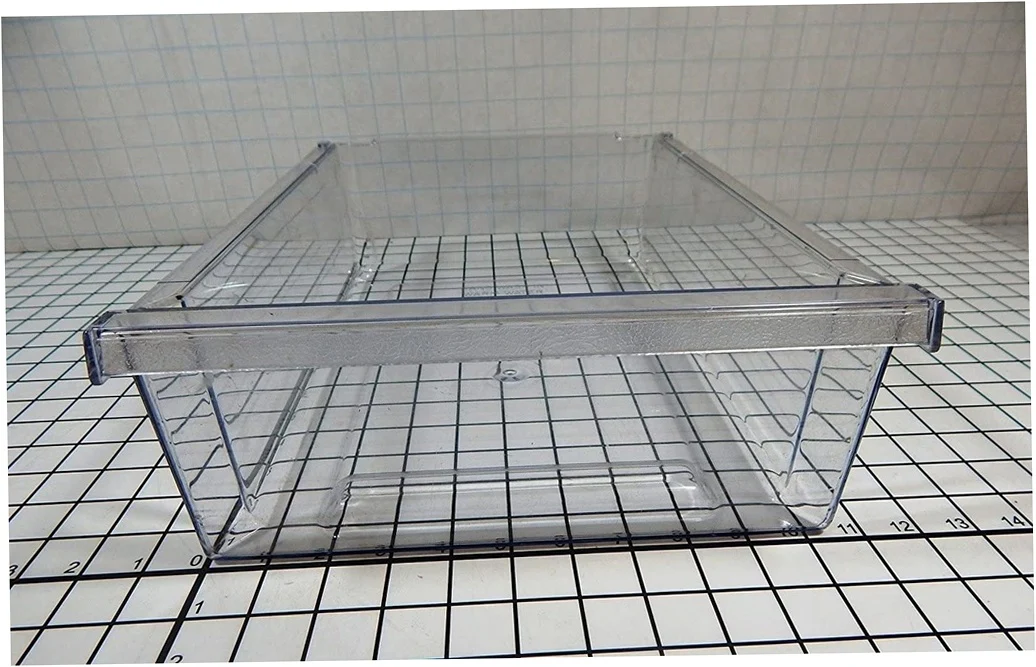GE Refrigerator Meat Pan - WR32X1448, Replaces: WR32X1336