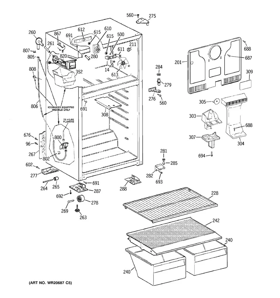 GE Refrigerator Refrigerator Crisper Drawer, White - WG03L00766