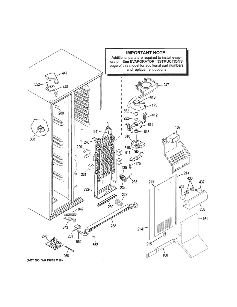 GE Refrigerator Refrigerator Kickplate Screw - WR01A00686