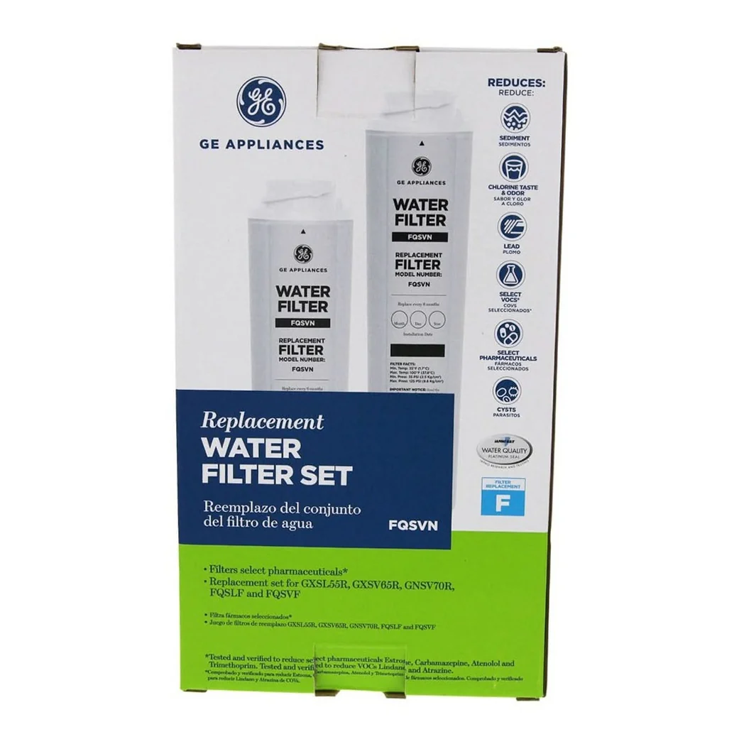 GE Refrigerator Water Filter - FQSVN, Replaces: FQSLF