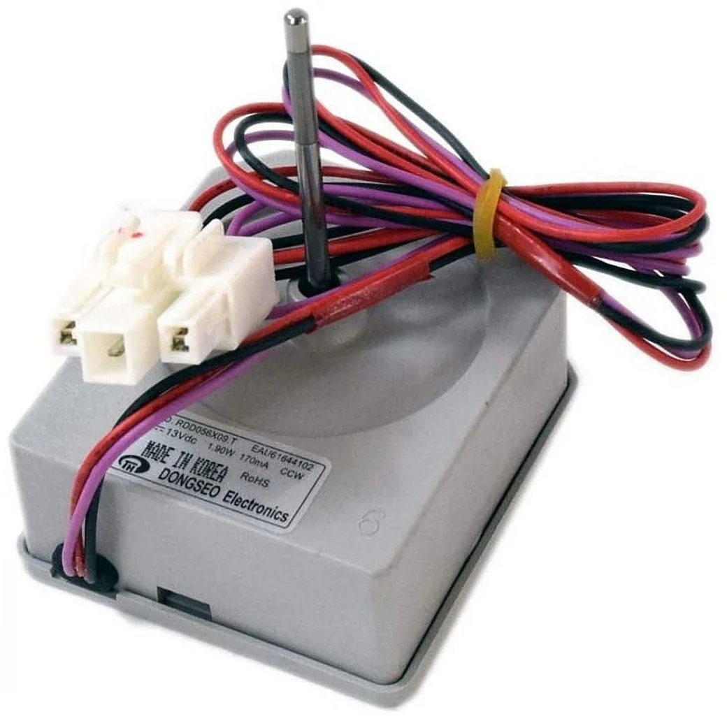 LG Refrigerator Evaporator Fan Motor - EAU61644102, Replaces: 4681JB1029H