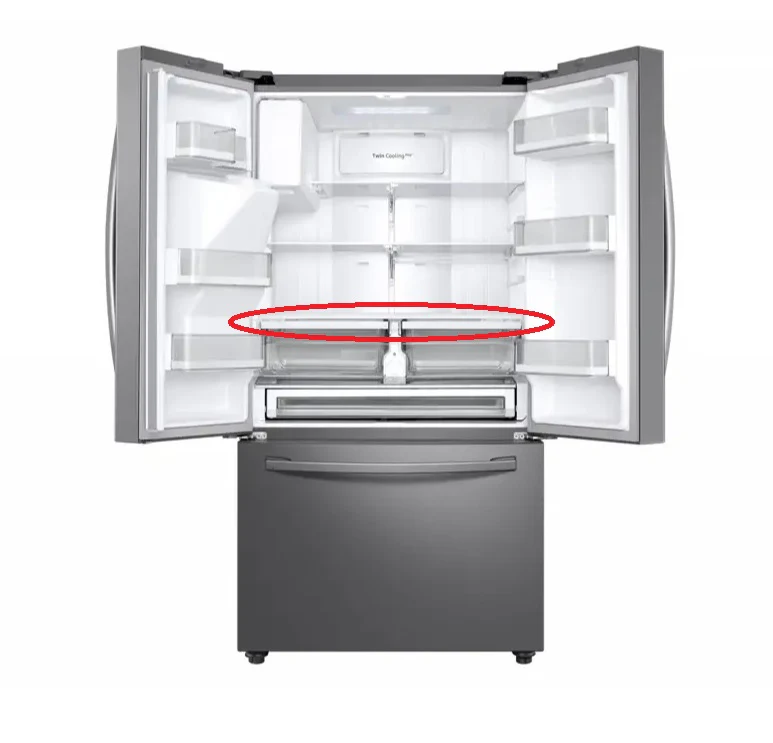 Samsung Refrigerator Vegetable Drawer Cover Assembly - DA97-14303A