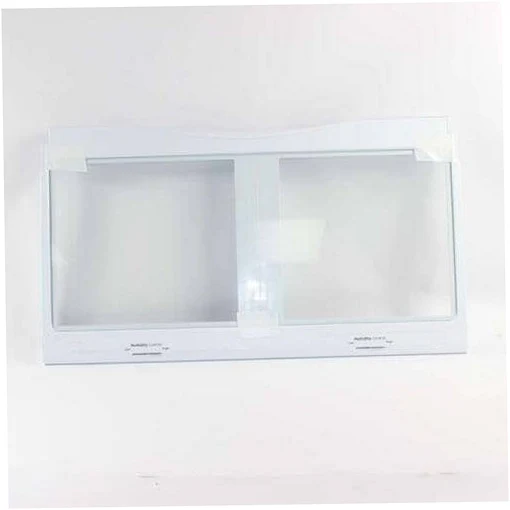 Samsung Refrigerator Vegetable Drawer Cover (Glass) - DA97-08511B, Replaces: DA97-08511A