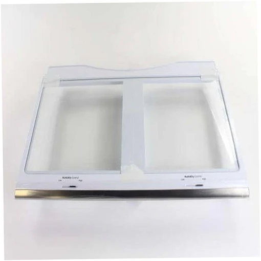Samsung Refrigerator Vegetable Drawer Cover (Includes Glass) - DA97-08402G
