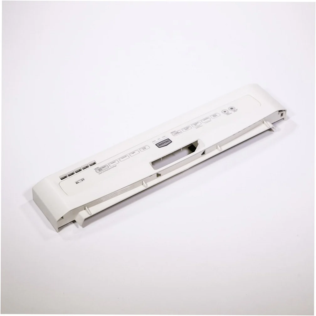 Whirlpool Dishwasher Control Panel (Bisque) - W10811154, Replaces: W10240048