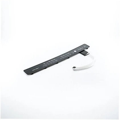 Whirlpool Dishwasher Touchpad Overlay (Black) - WP8572205, Replaces: 8572205