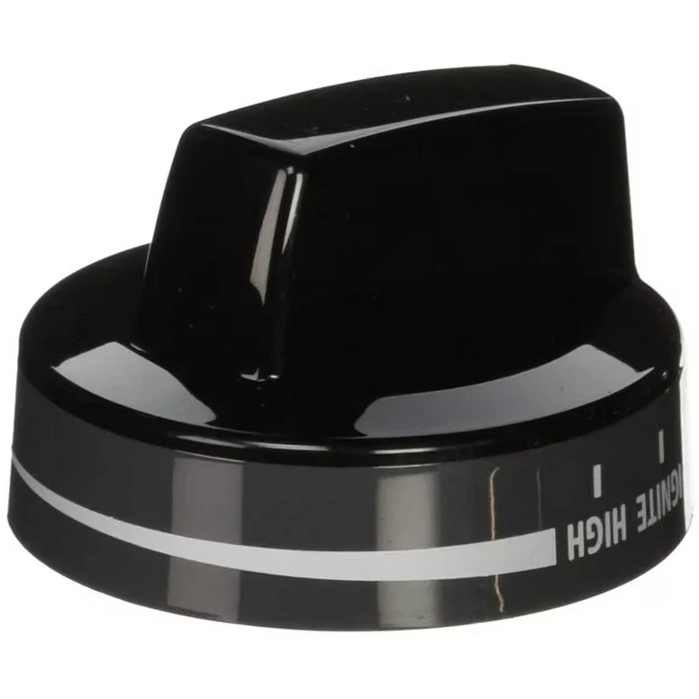 Whirlpool Range /Oven Burner Control Knob (Black) - WPW10160649, Replaces: W10160649