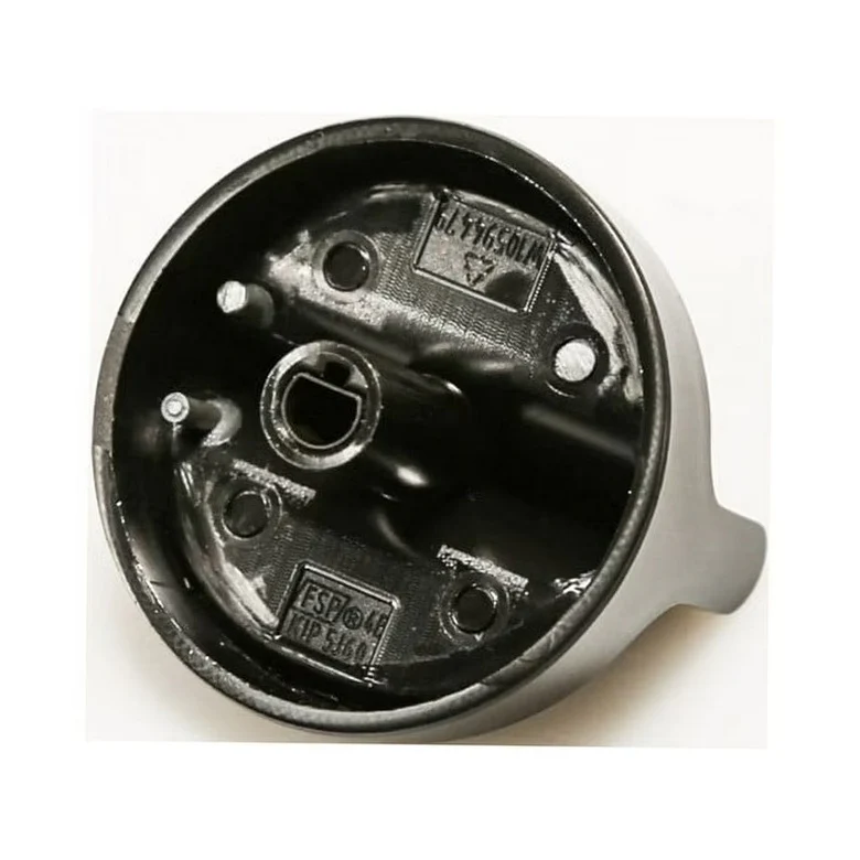 Whirlpool Range /Oven Control Knob (Black) - W10826855, Replaces: W10594479