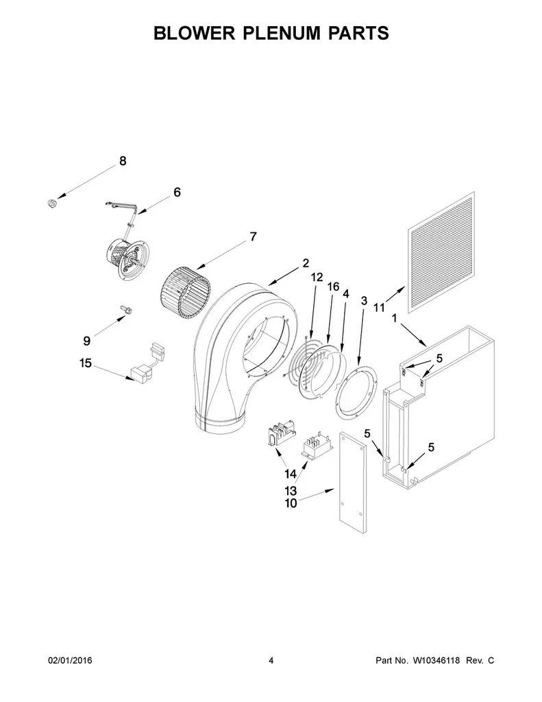 Whirlpool Range /Oven Grease Filter - WP707929, Replaces: 707926 - Image 2