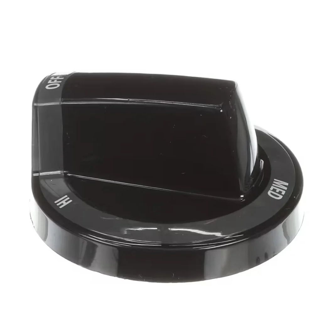 Whirlpool Range /Oven Knob (Black) - WP7737P414-60, Replaces: 7737P414-60