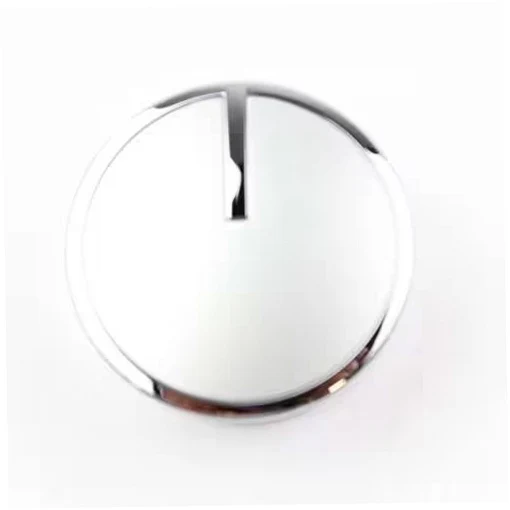 Whirlpool Range /Oven Knob (Stainless) - WPW10430806, Replaces: W10430806