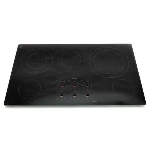 Whirlpool Range /Oven Main Glass Cooktop - W10365141, Replaces: W10318986