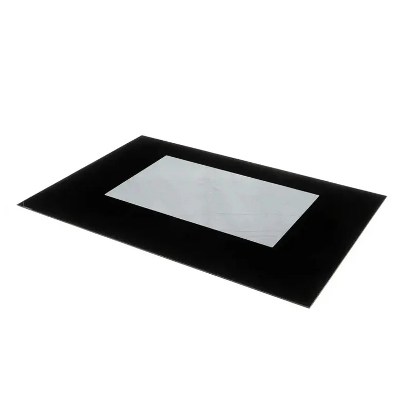 Whirlpool Range /Oven Outer Door Glass (Black) - W10894130, Replaces: W10884159