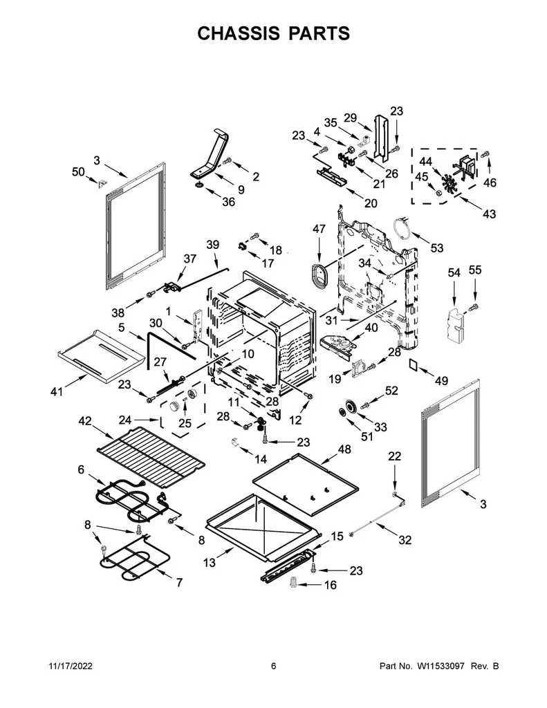 Whirlpool Range /Oven Oven Rack - W11520287, Replaces: 3195710 - Image 2