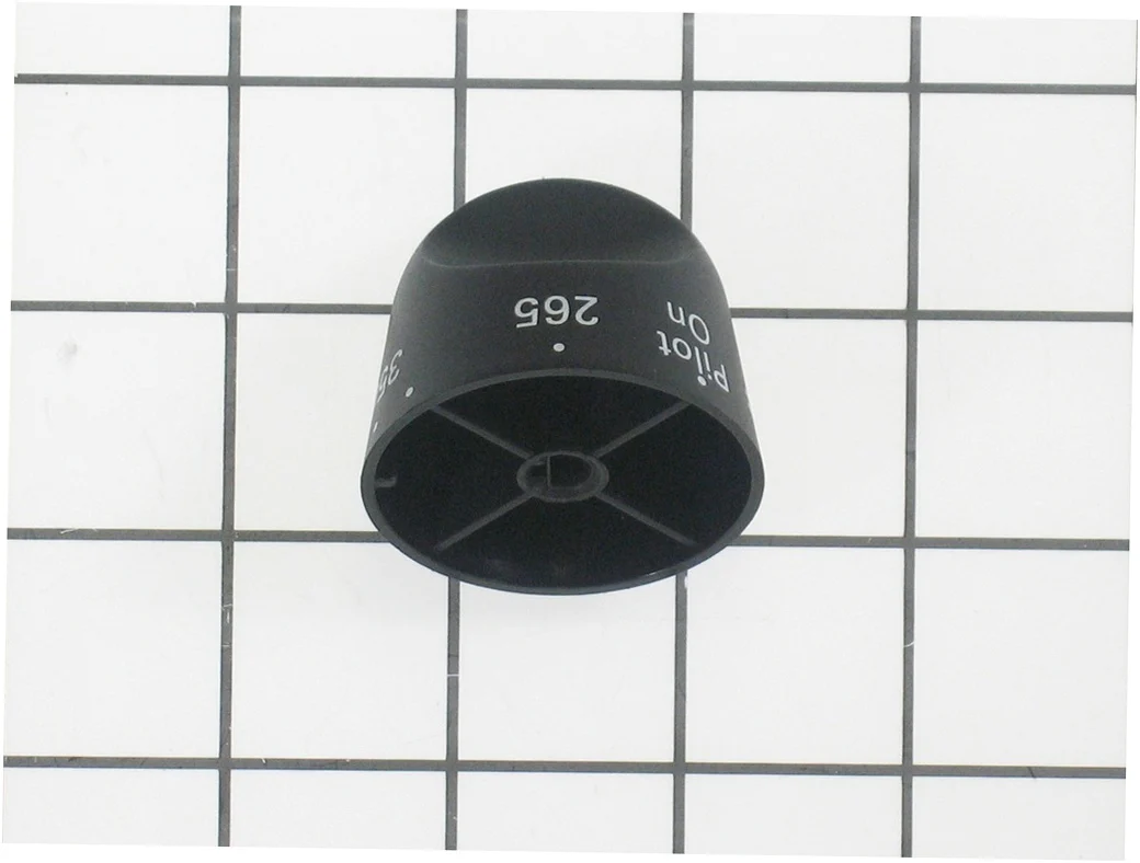 Whirlpool Range /Oven Thermostat Knob (Black) - WP7731P182-60, Replaces: 74009858