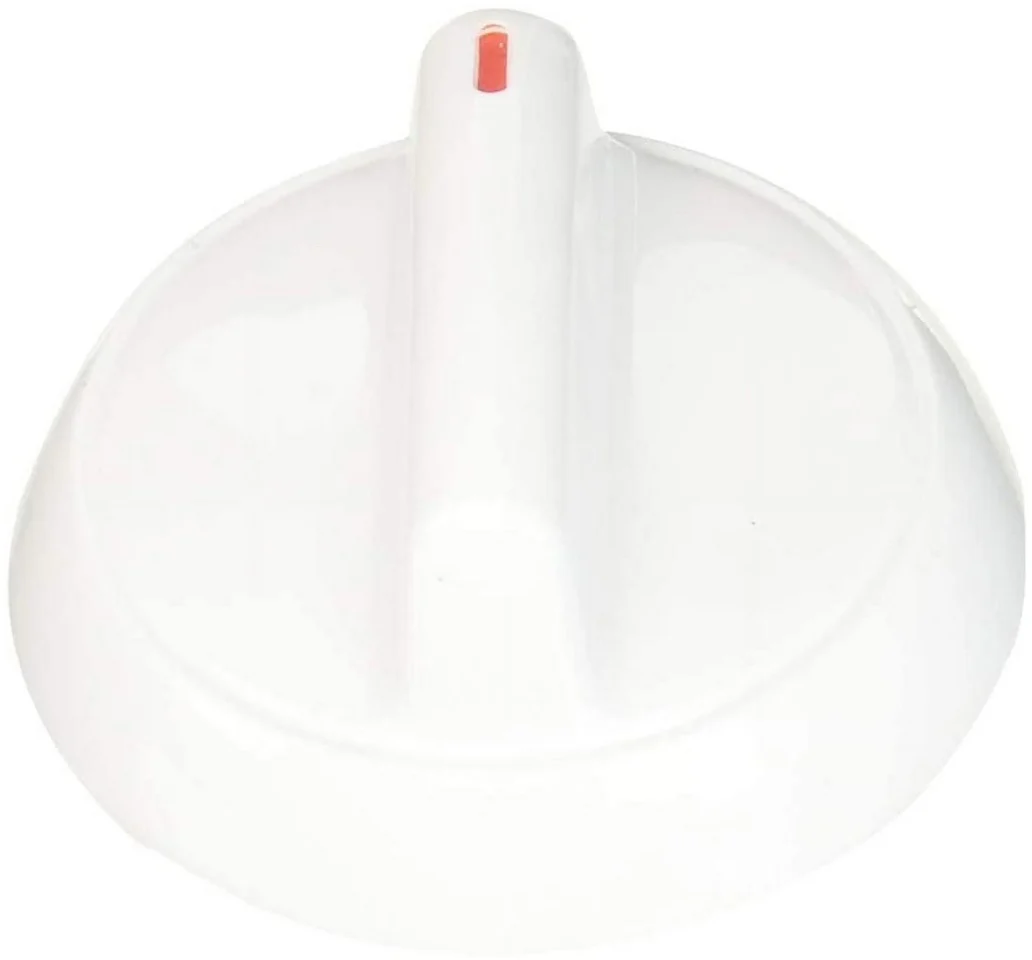 Whirlpool Range /Oven Thermostat Knob (White) - WP98008321, Replaces: 98008321