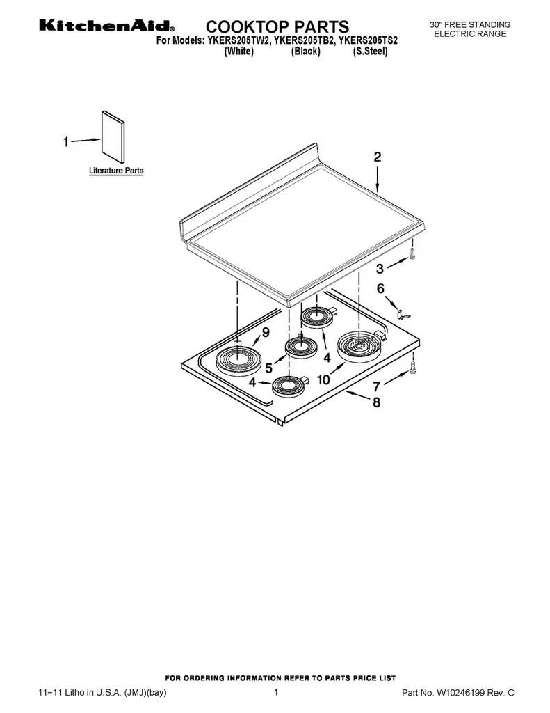 Whirlpool Range /Oven Triple Surface Element - W10823720, Replaces: 74011218 - Image 2