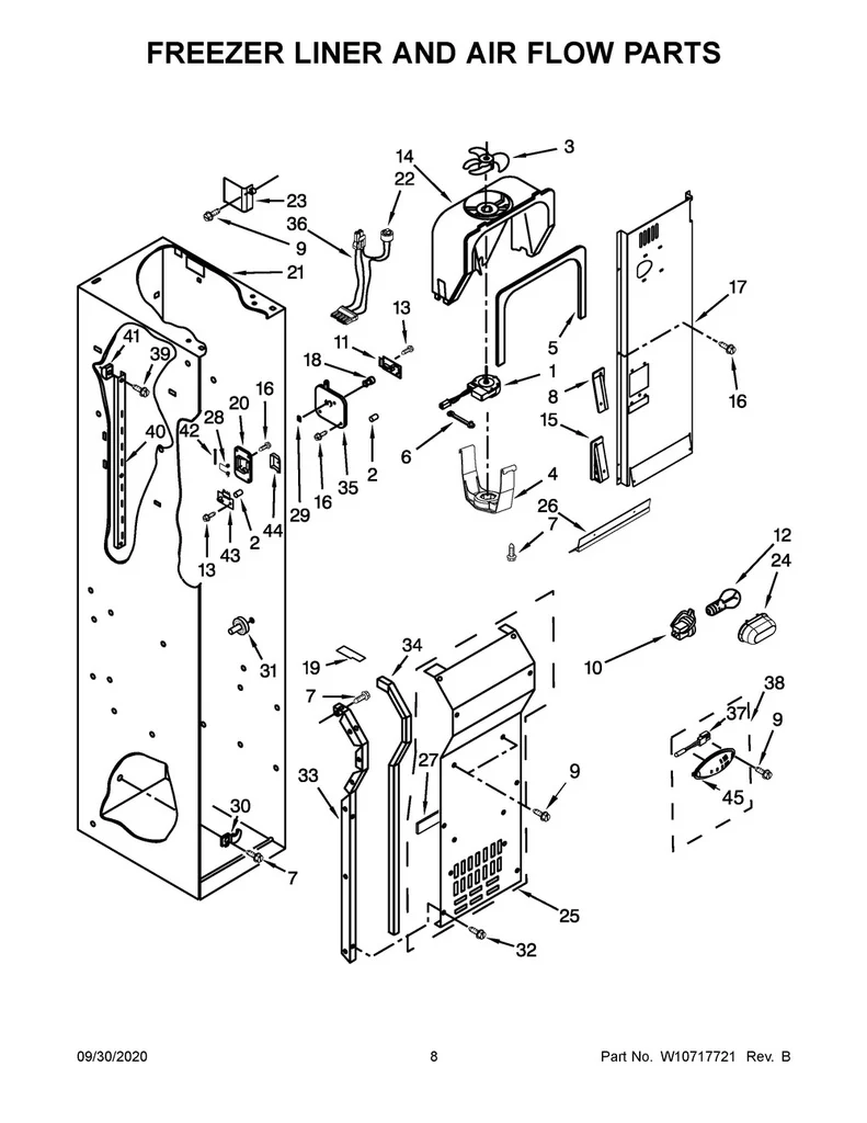 Whirlpool Refrigerator Defrost Thermostat - WPW10160570, Replaces: W10160570 - Image 2
