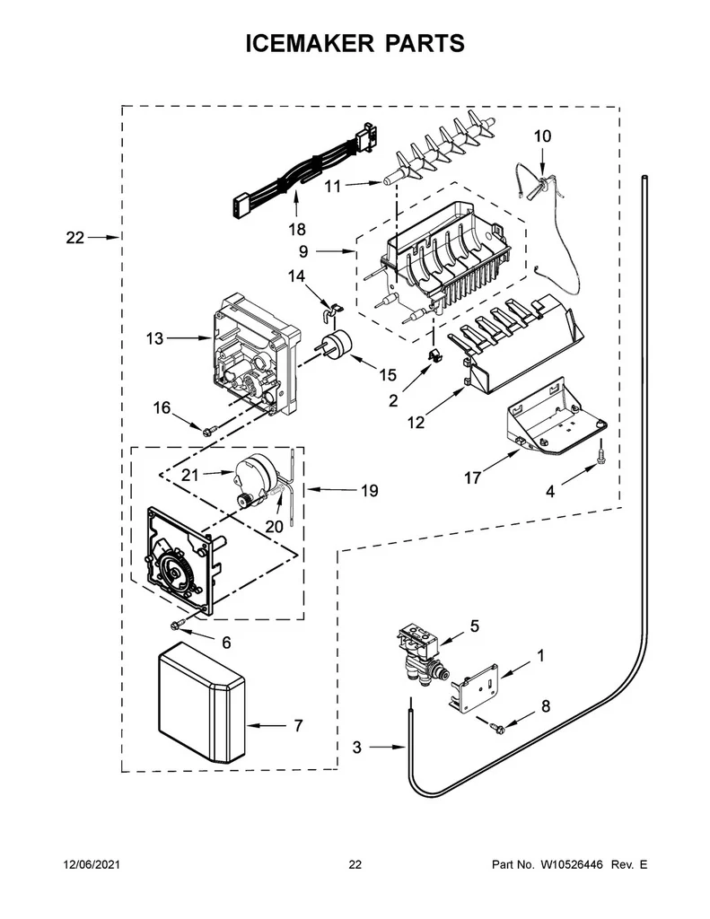 Whirlpool Refrigerator Dual Water Inlet Valve - WPW10341320, Replaces: W10341320 - Image 2