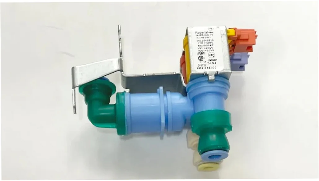 Whirlpool Refrigerator Water Inlet Valve - W11524655, Replaces: W11446816